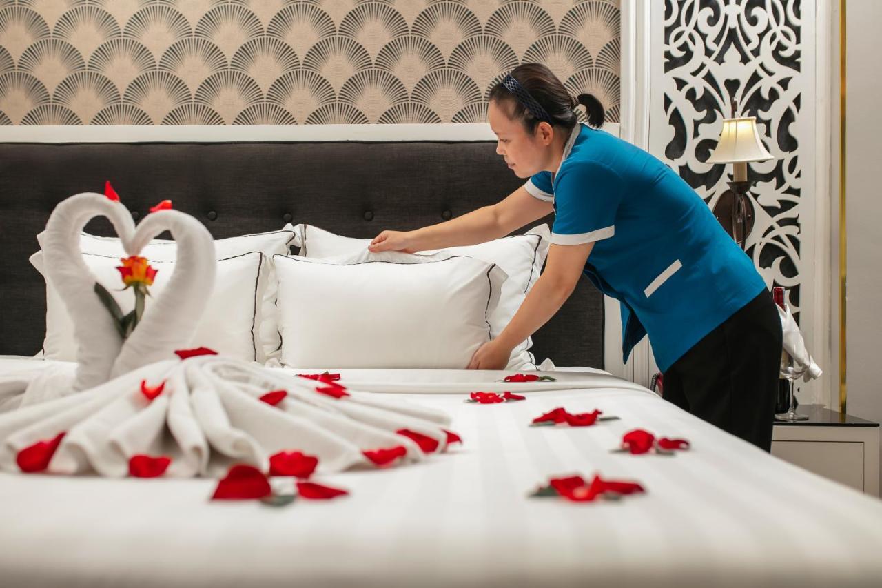 Lavender Central Hotel & Spa Hanoi Bagian luar foto
